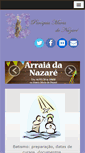 Mobile Screenshot of paroquiamariadenazare.com